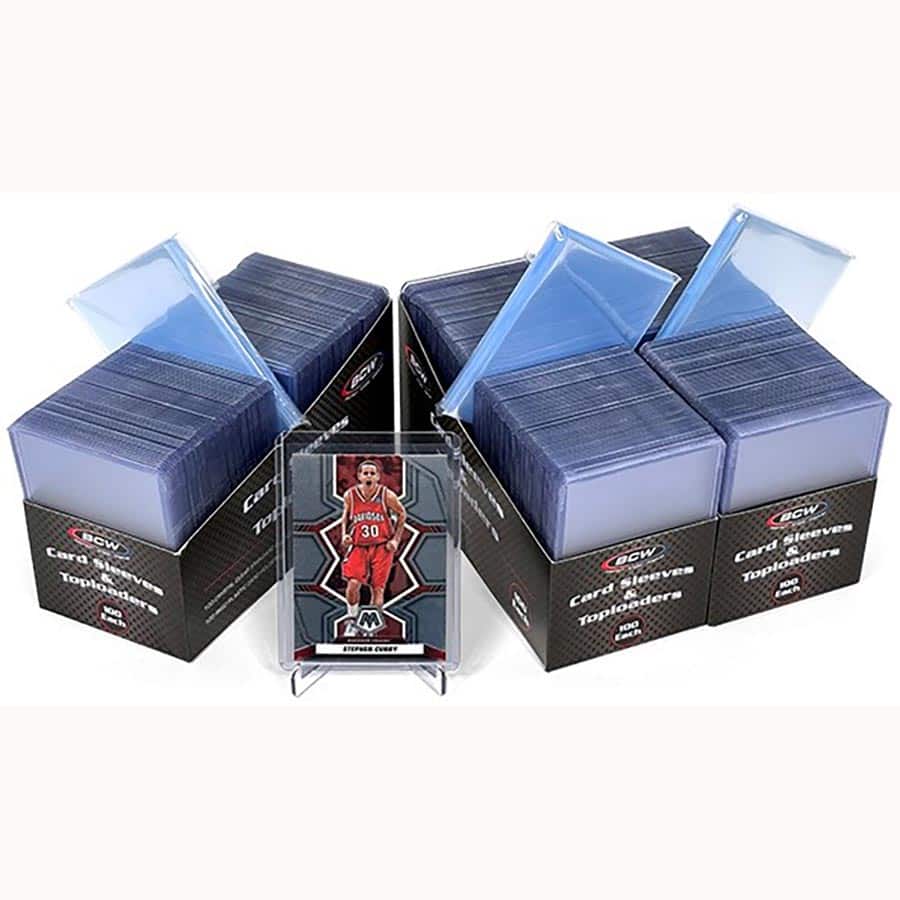 BCW: Toploader & Cardsleeve Combo - 3" x 4" Standard Card (100ct) BCW: Toploader & Cardsleeve Combo - 3" x 4" Standard Card (100ct)