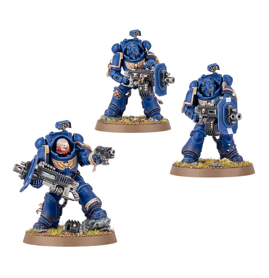 Warhammer 40K - Space Marines - Eradicator Squad With Heavy Bolters