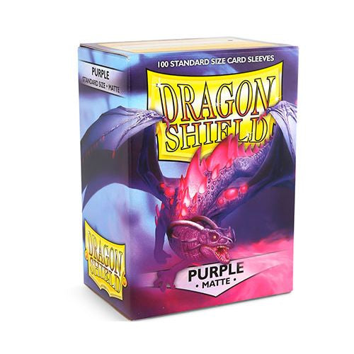 Dragon Shield - Standard Sleeves - Purple Matte (100)
