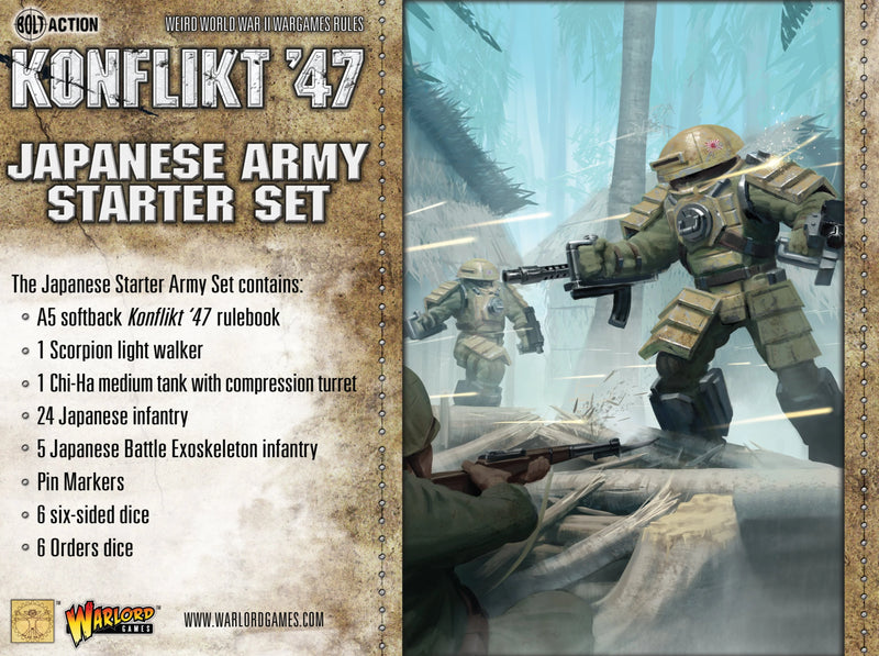 Bolt Action - Konflikt '47 - Japanese Starter Set