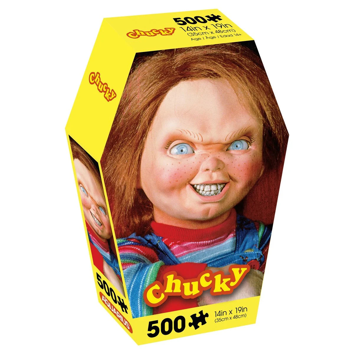Child's Play Chucky Coffin Box 500-Piece Jigsaw Puzzle