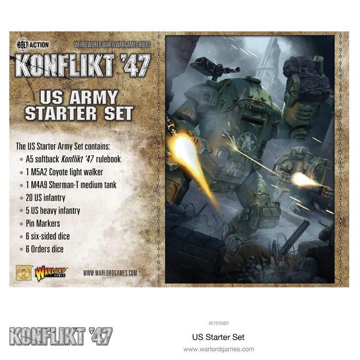 Bolt Action - Konflikt '47 - US Starter Set