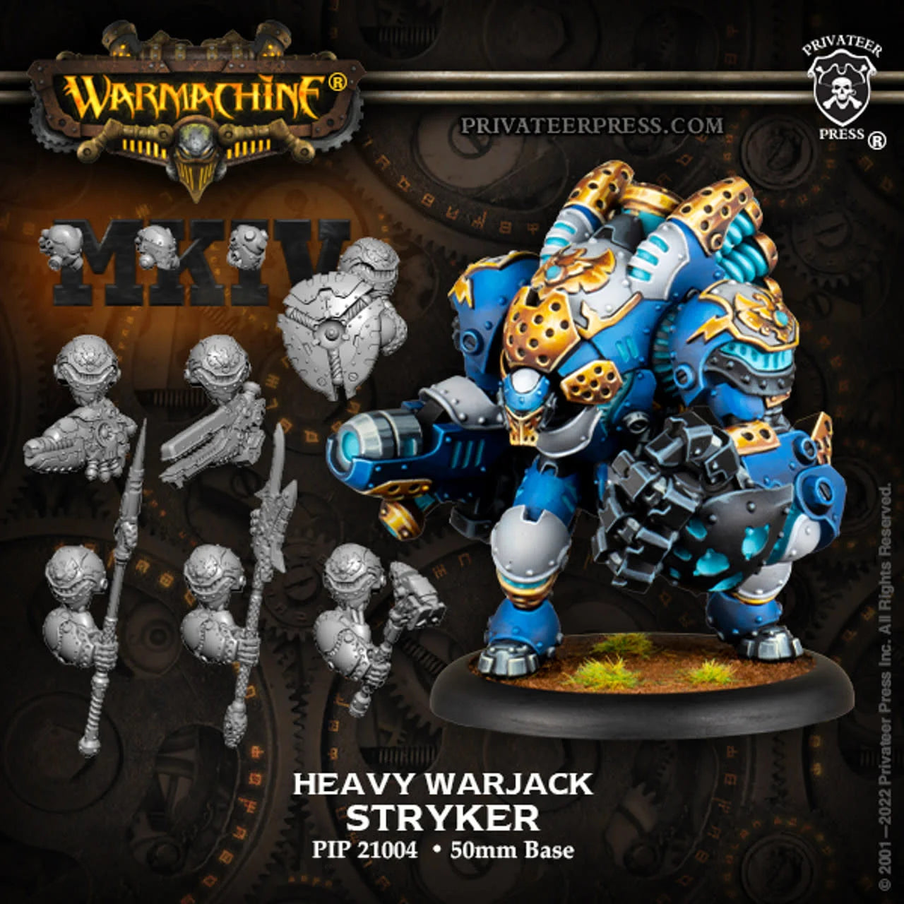 Stryker (Heavy Warjack) (W/Magnets)