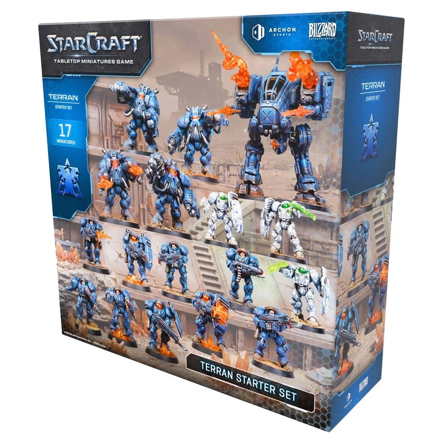StarCraft: Tabletop Miniatures Game - Terran - Starter Set
