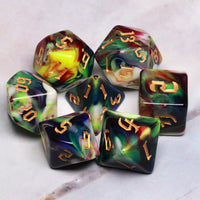 Secret Garden Dice Set