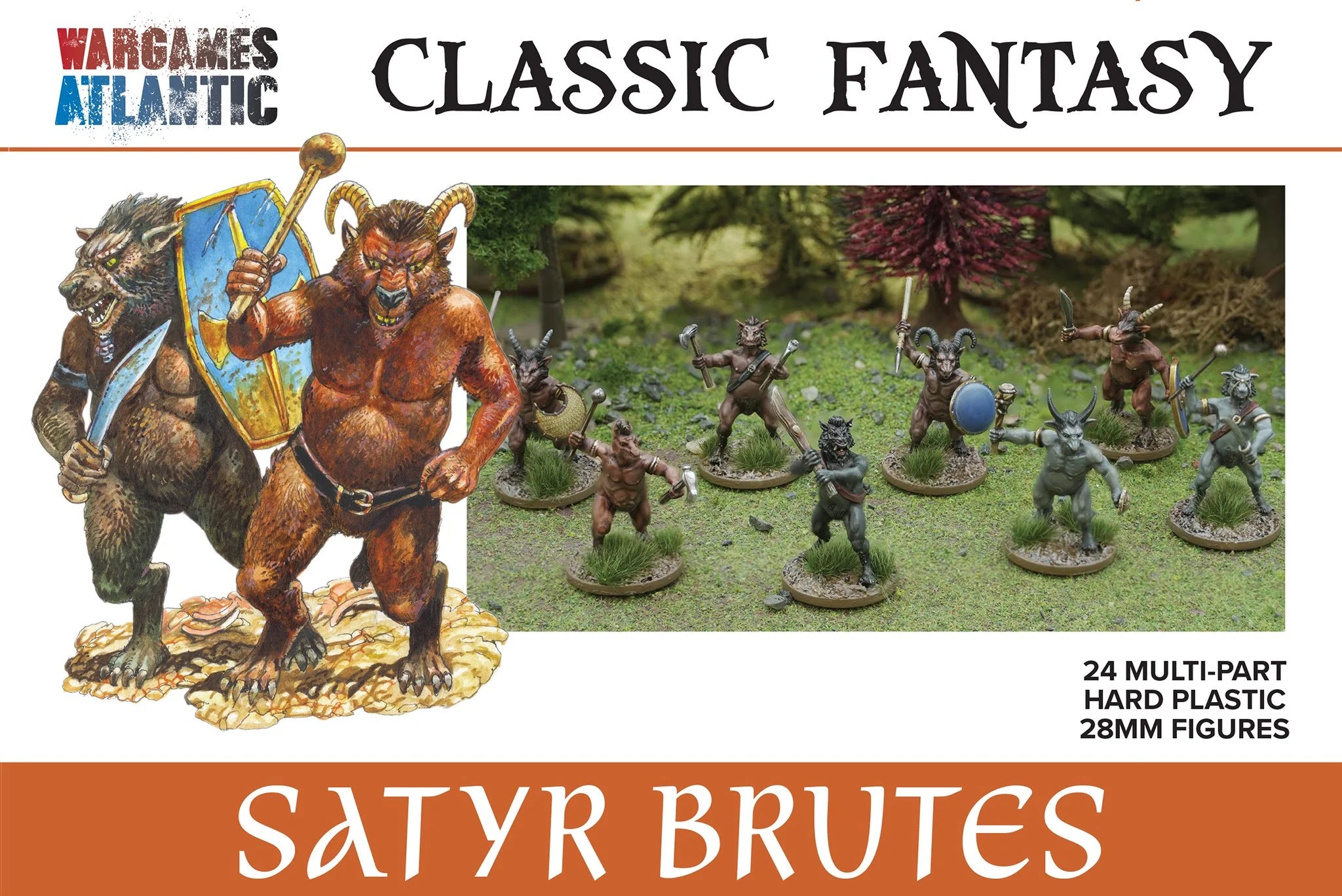 Wargames Atlantic - Classic Fantasy - Satyr Brutes
