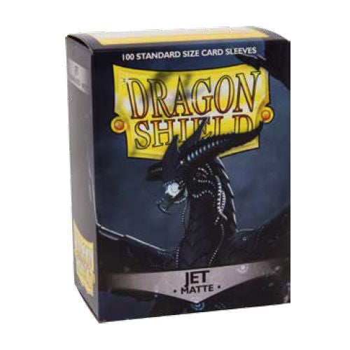 Dragon Shield: Standard Sleeves - Jet Matte (100)