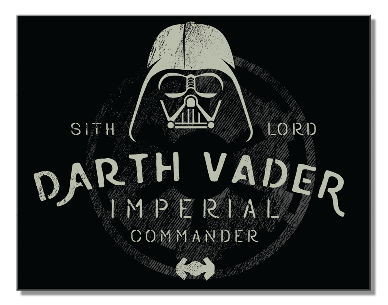 Metal Sign: Darth Vader - Sith Lord