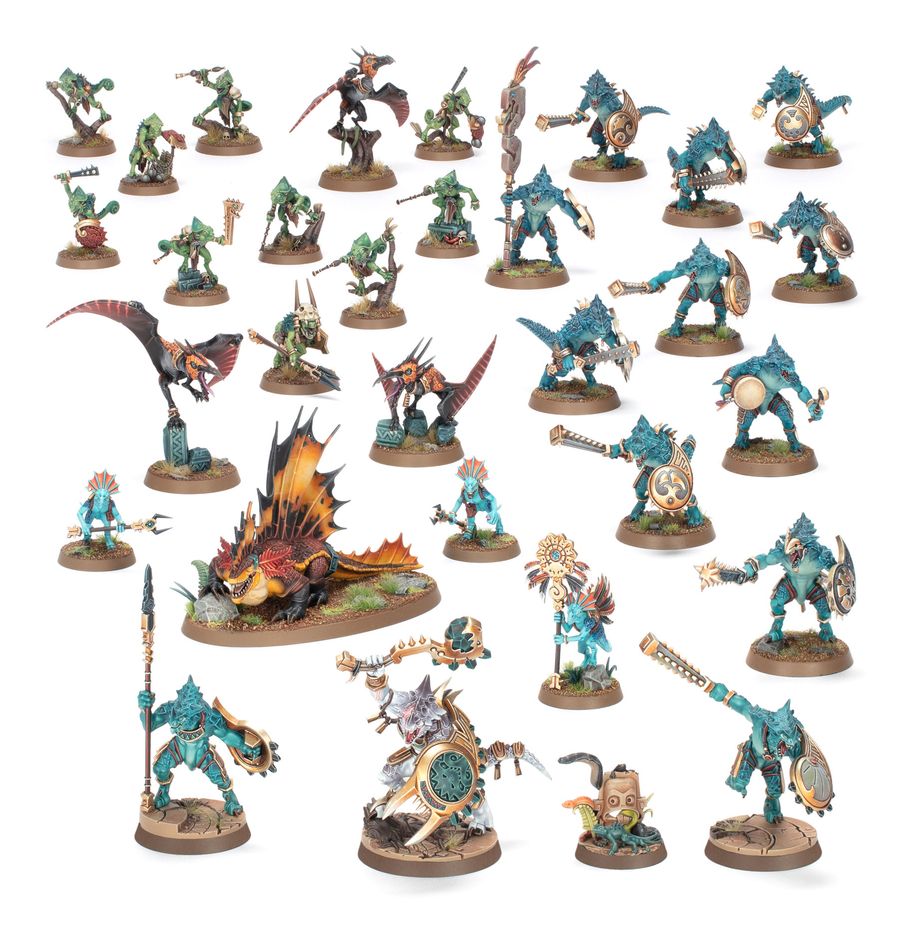 Warhammer - Age of Sigmar - Spearhead - Seraphon – Sunblooded Prowlers