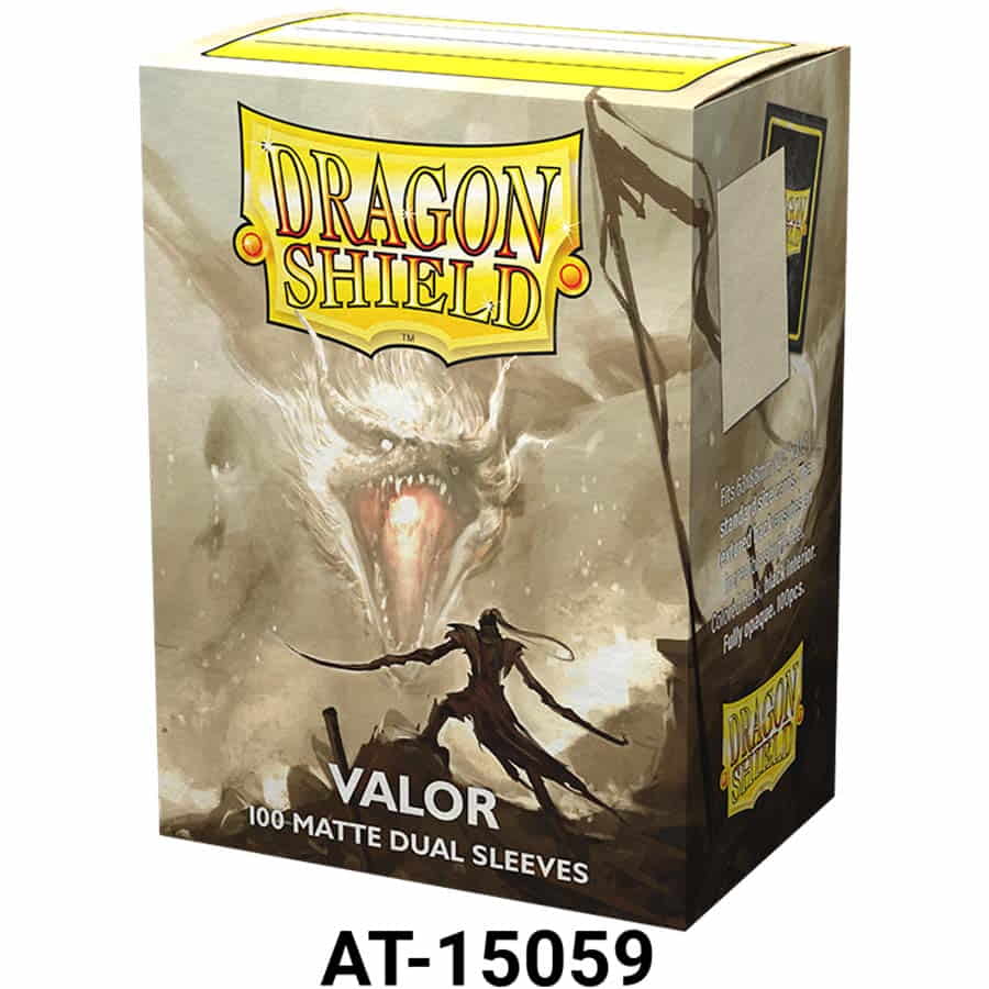 Dragon Shield: Standard Sleeves - Matte Dual - Valor