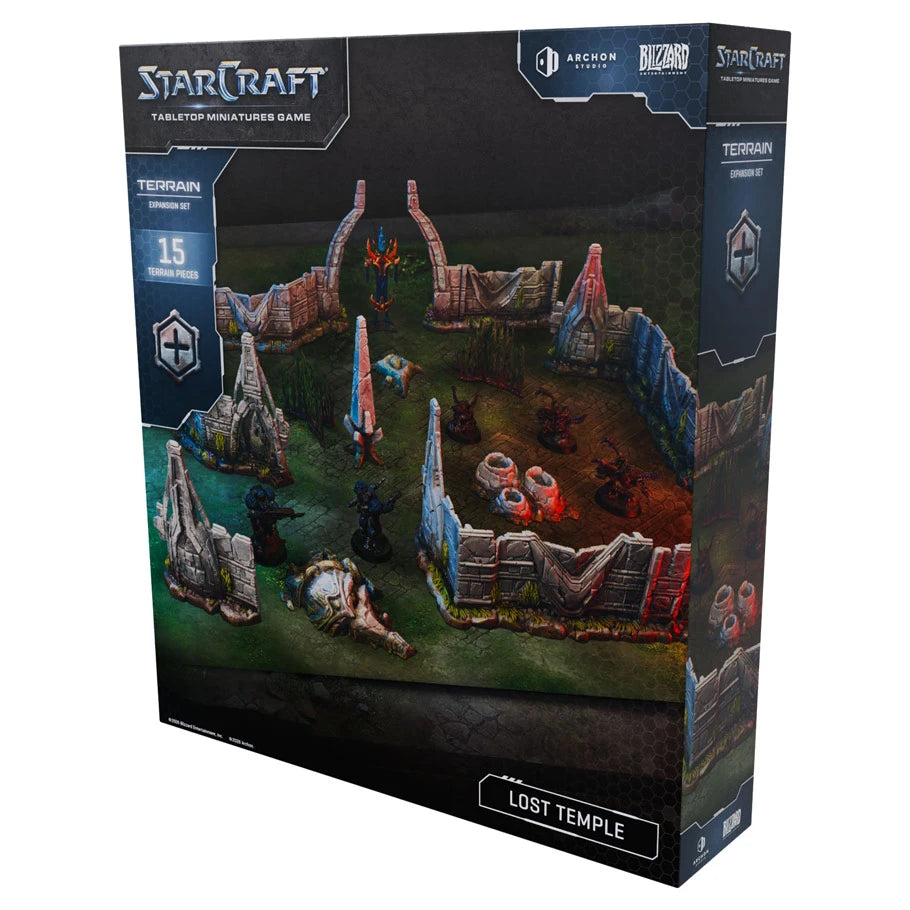 StarCraft Tabletop Miniatures Game - Terrain - Lost Temple Expansion Set