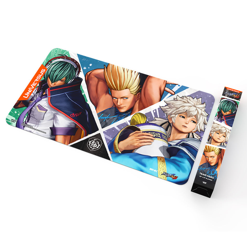 UniVersus CCG - The King of Fighters XV: Challenger Series Team Hero Playmat