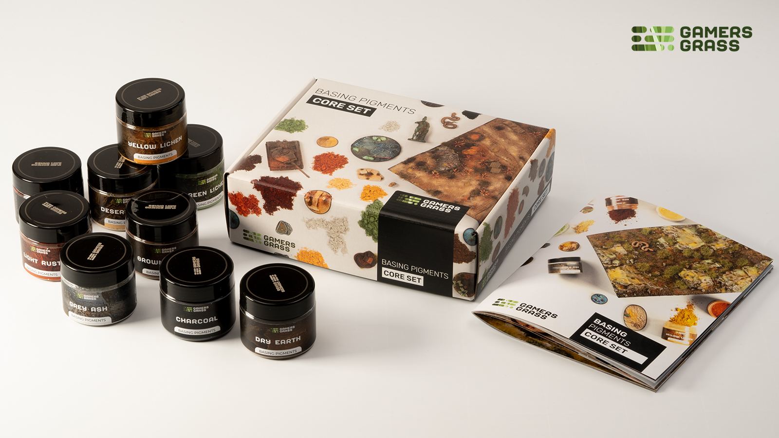 Gamers Grass -  Basing Pigments - Core Set