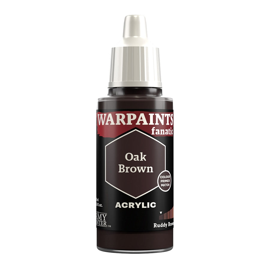 The Army Painter - Warpaints Fanatic - Acrylic - Oak Brown (18ml)