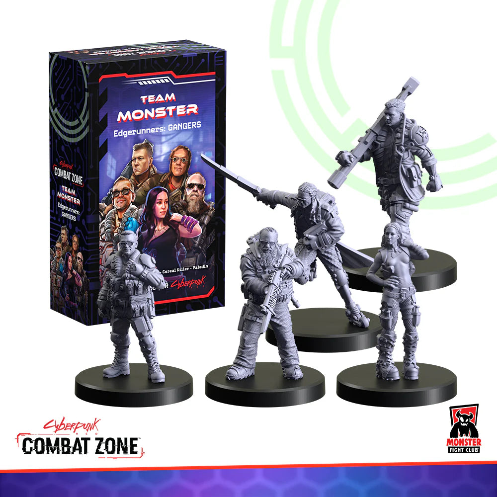 Cyberpunk RED: Combat Zone - Team Monster