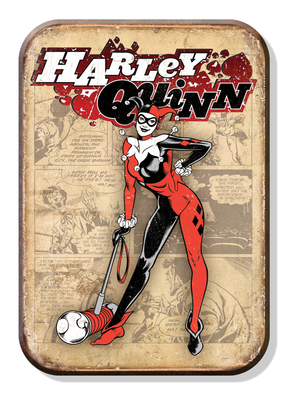 Magnet: Harley Quinn Retro