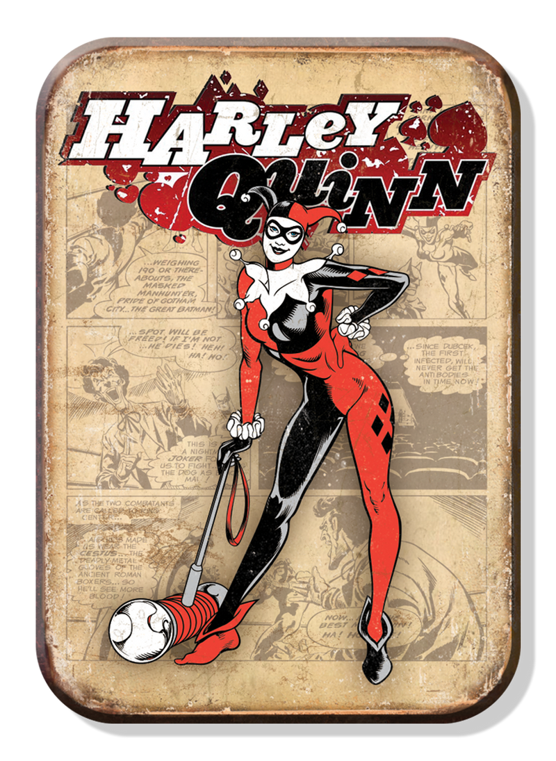Magnet: Harley Quinn Retro