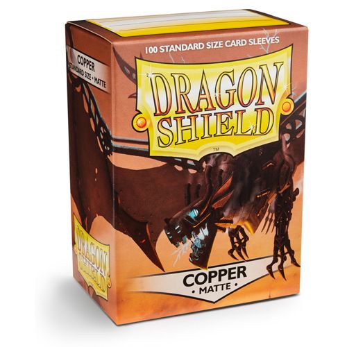 Dragon Shield: Standard Sleeves - Copper Matte (100)