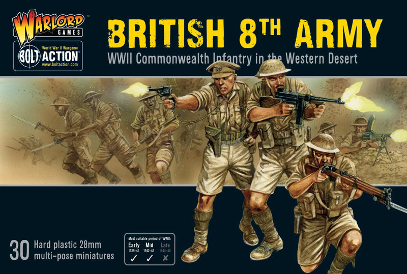 Bolt Action - British 8th Army