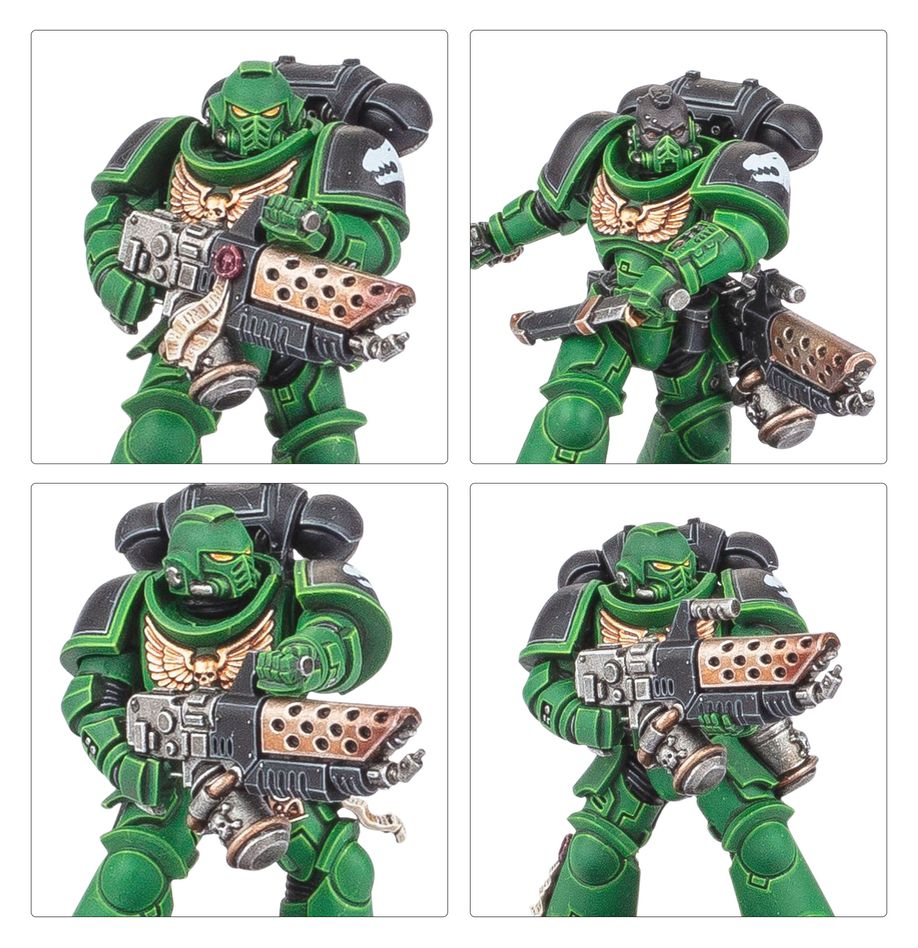 Warhammer 40k - Combat Patrol - Salamanders