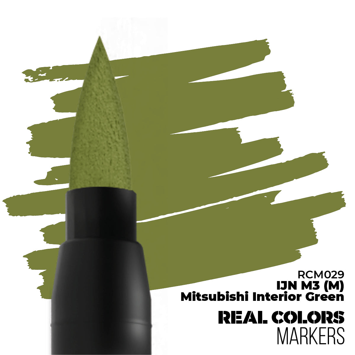 AK Interactive - Real Colors Markers - IJN M3 (M) Mitsubishi Interior Green