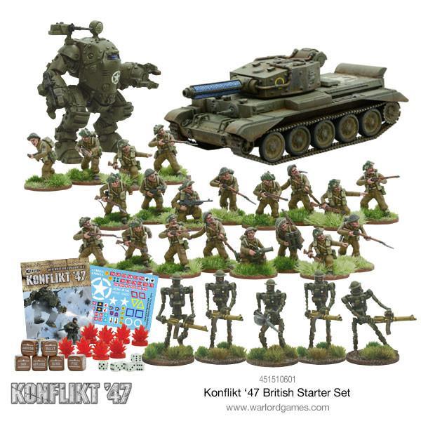 Bolt Action - Konflikt '47 - British Starter Set
