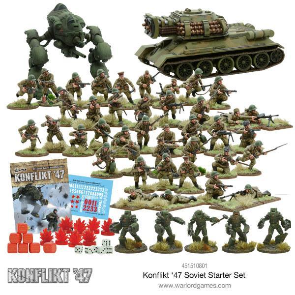 Bolt Action - Konflikt '47 - Soviet Starter Set