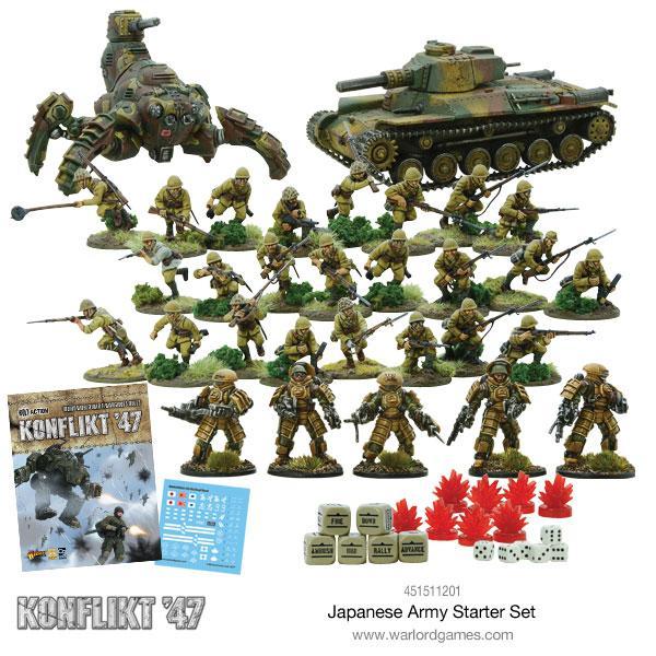 Bolt Action - Konflikt '47 - Japanese Starter Set