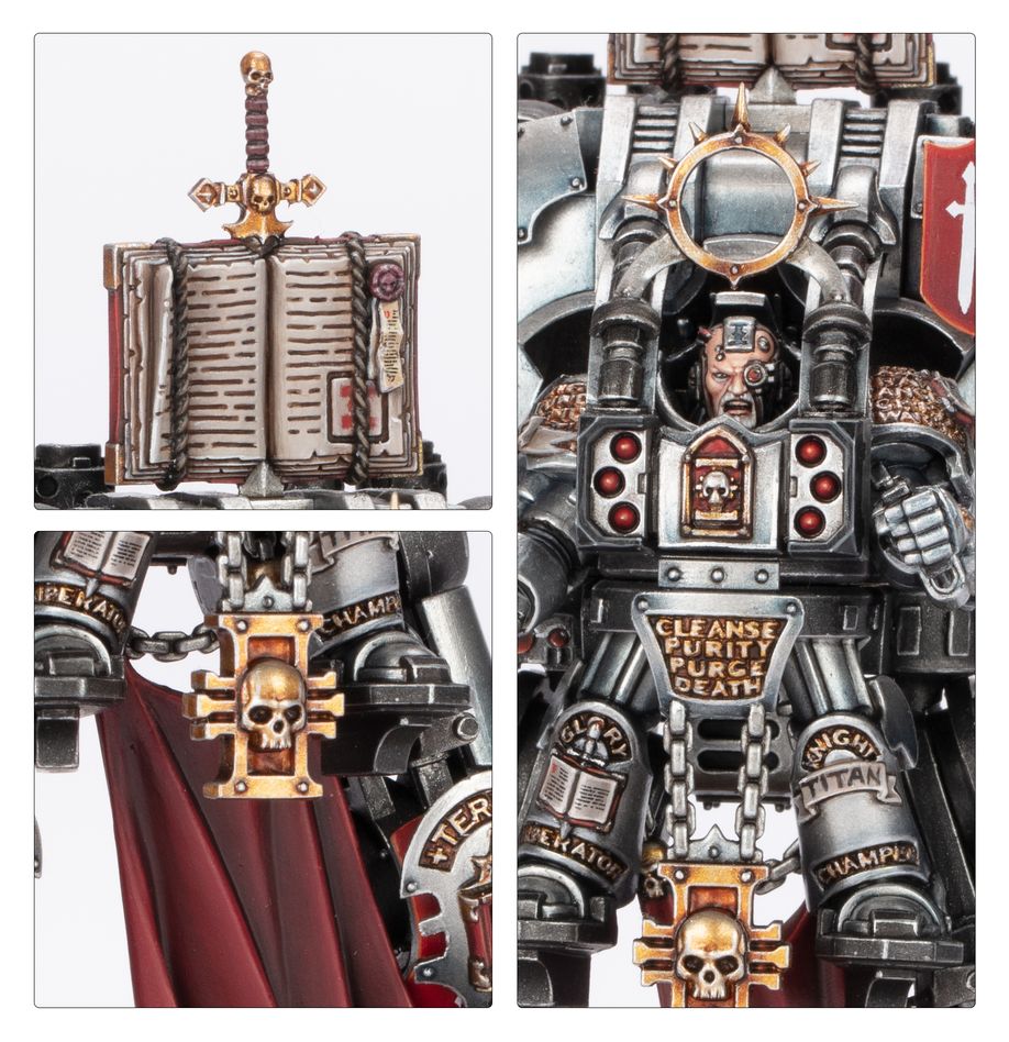 Grey Knights - Grand Master in Nemesis Dreadknight