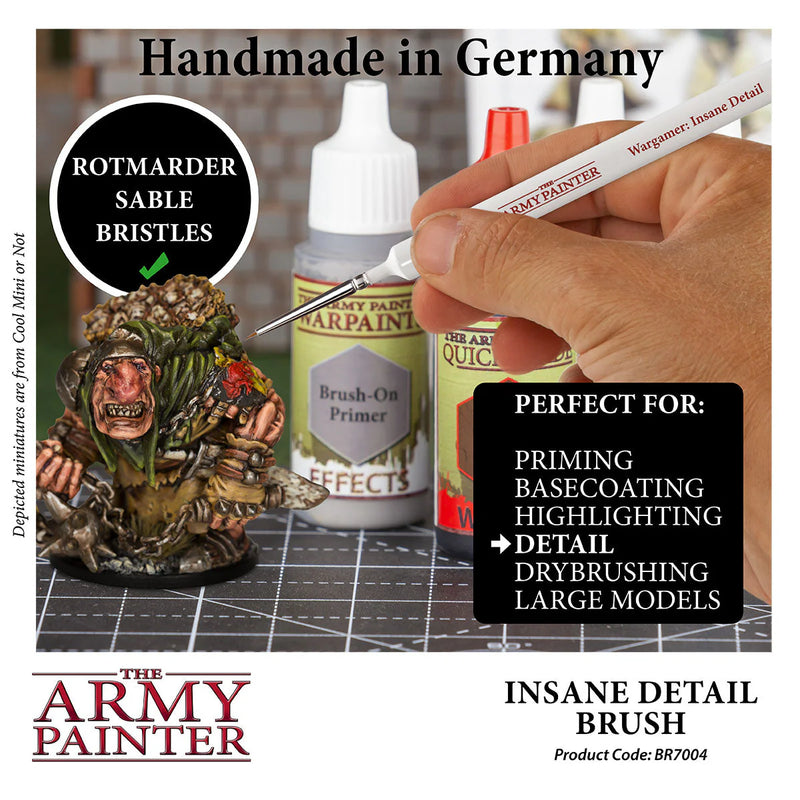 The Army Painter - Wargamer Brush - Insane Detail