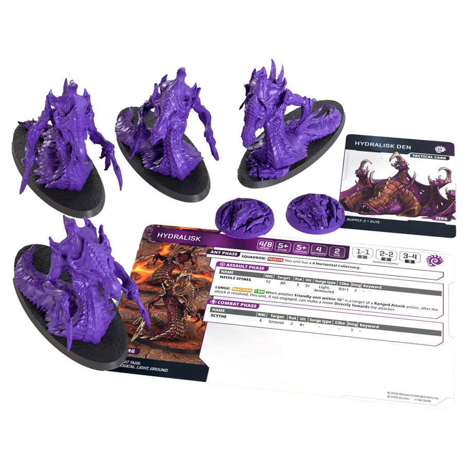 StarCraft Tabletop Miniatures Game - Zerg - Hydralisk Expansion Set