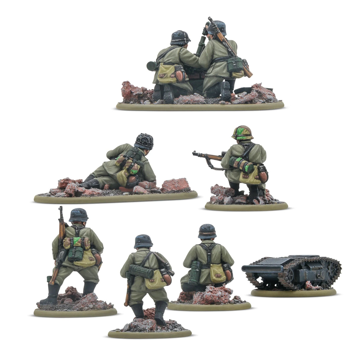 Bolt Action - German Veteran Infantry Weapons Teams