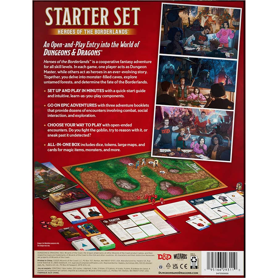 Dungeons & Dragons RPG - Starter Set - Heroes of the Borderlands