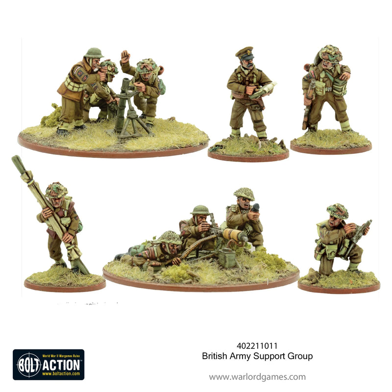 Bolt Action - British Army Support Group