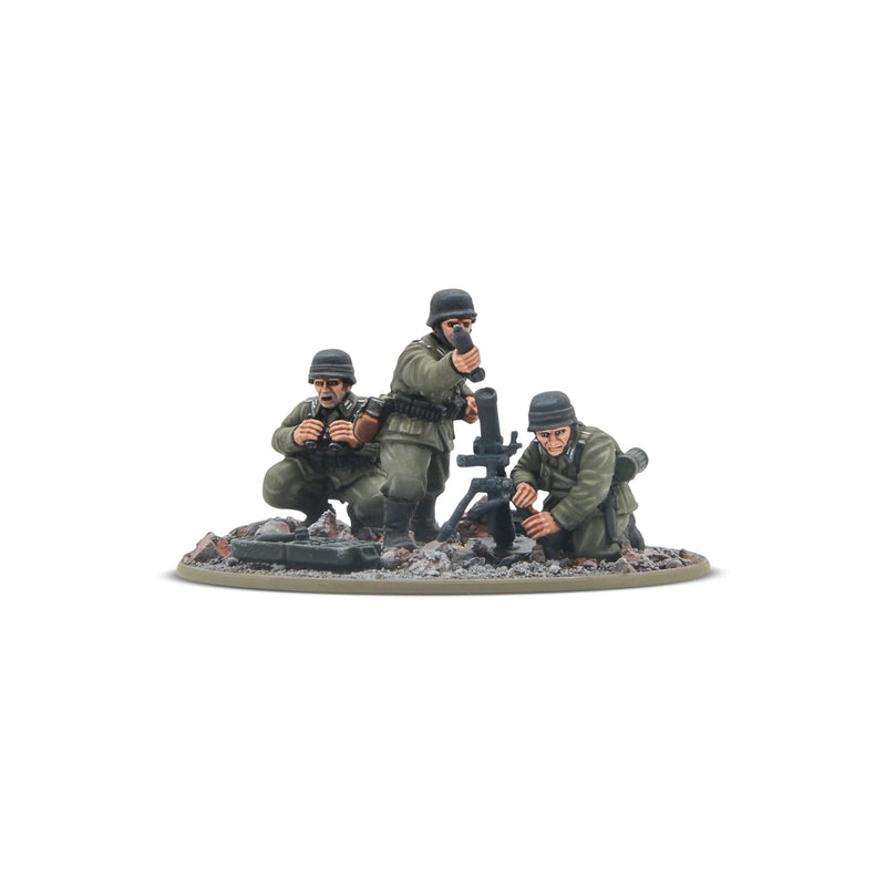 Bolt Action - German Veteran Infantry Medium Mortar Team