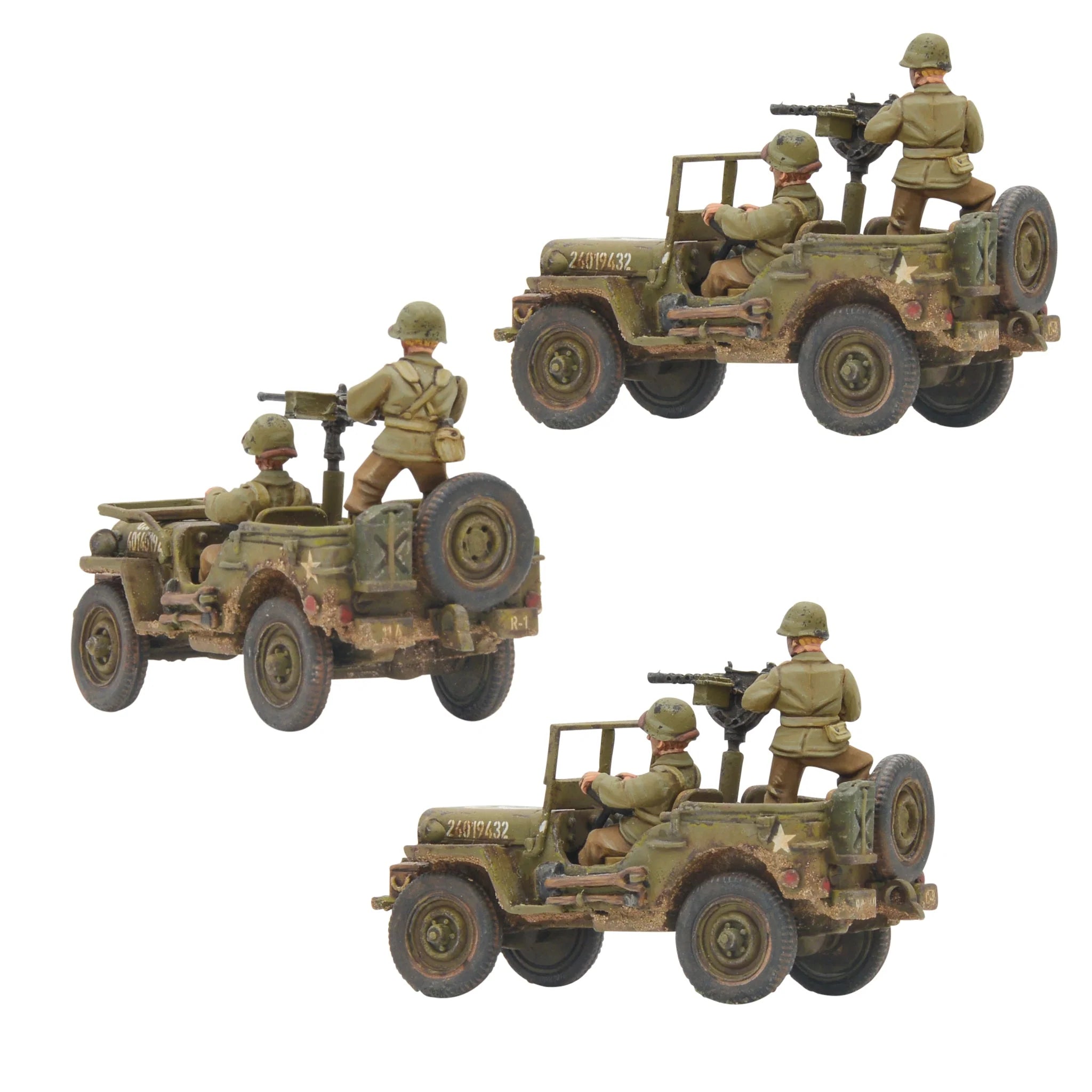 Bolt Action - Go Everywhere! US Jeep Armoured Platoon