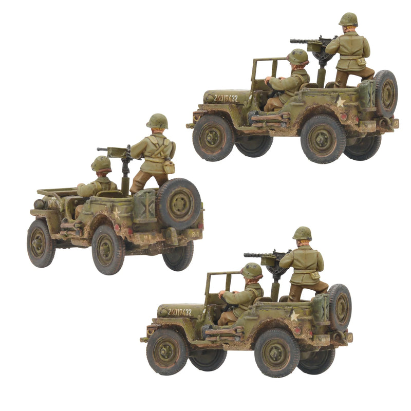 Bolt Action - Go Everywhere! US Jeep Armoured Platoon