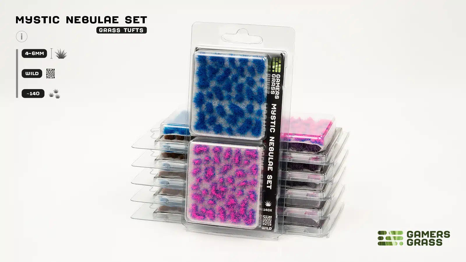 Gamers Grass -  Tuft Sets - Mystic Nebulae Set