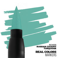 AK Interactive - Real Colors Markers - Russian Cockpit Torquoise