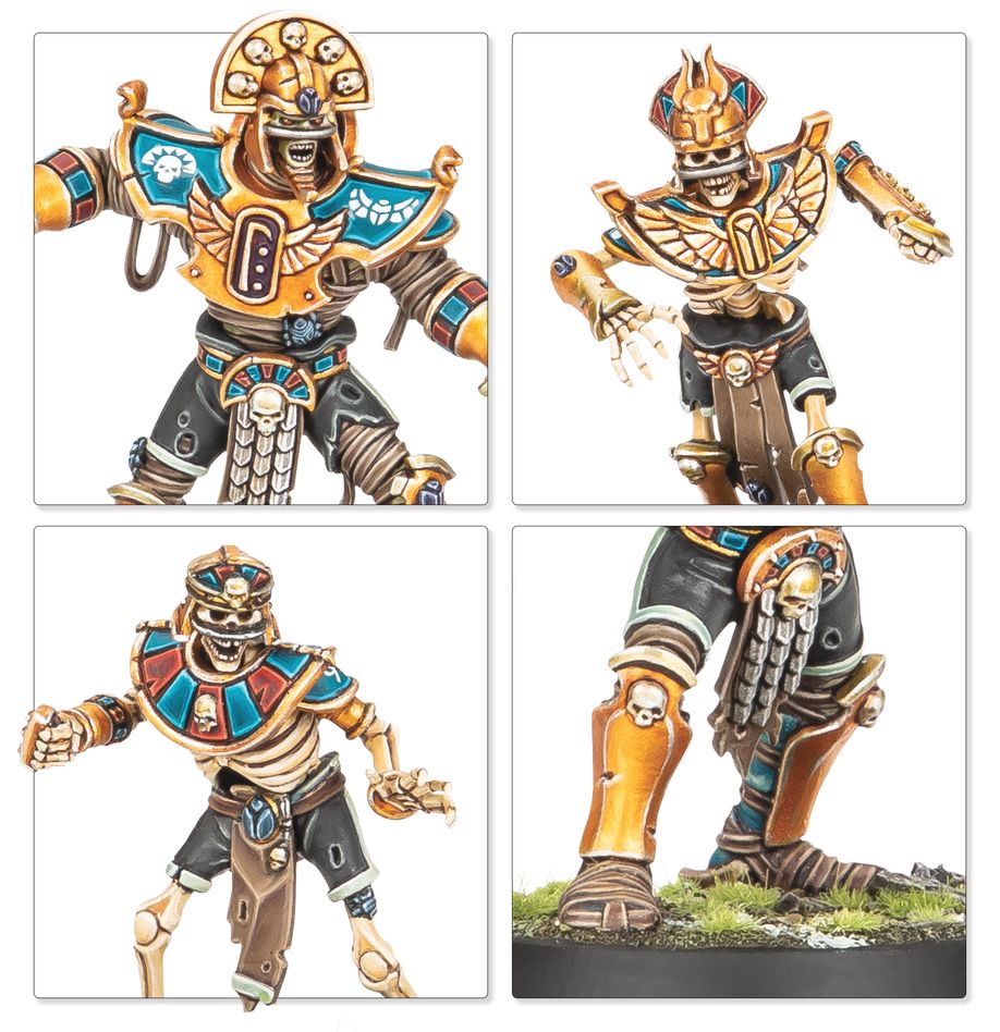 Blood Bowl - Tomb Kings Blood Bowl Team - The Nehekhara Nightmares