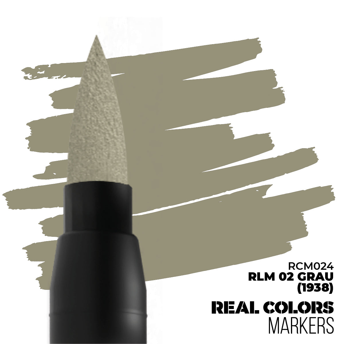 AK Interactive - Real Colors Markers - RLM 02 Grau (1938)