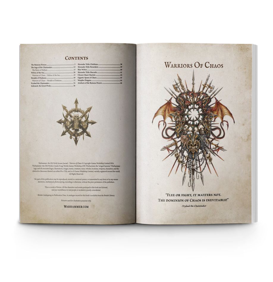 Warhammer - The Old World – Arcane Journal: Warriors of Chaos