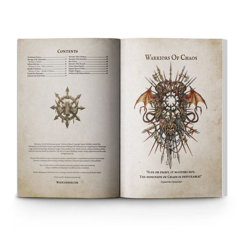 Warhammer - The Old World – Arcane Journal: Warriors of Chaos