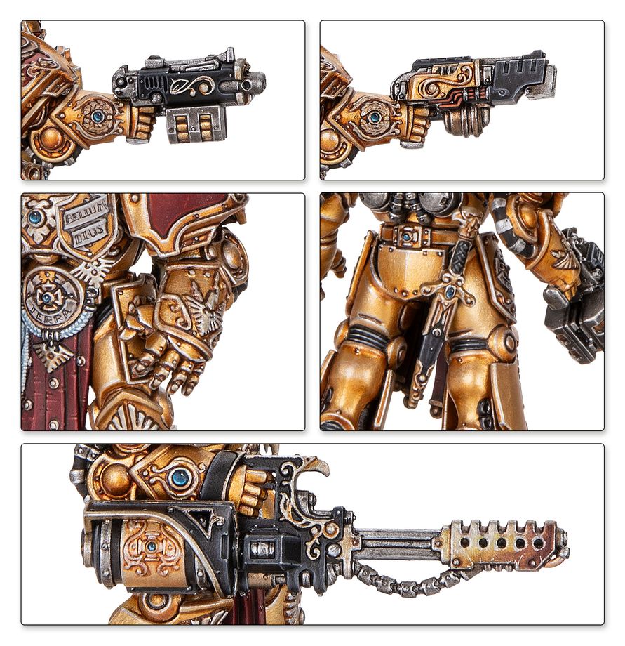 Warhammer 40K/The Horus Heresy - Custodes - Aquilon Terminator Sodality