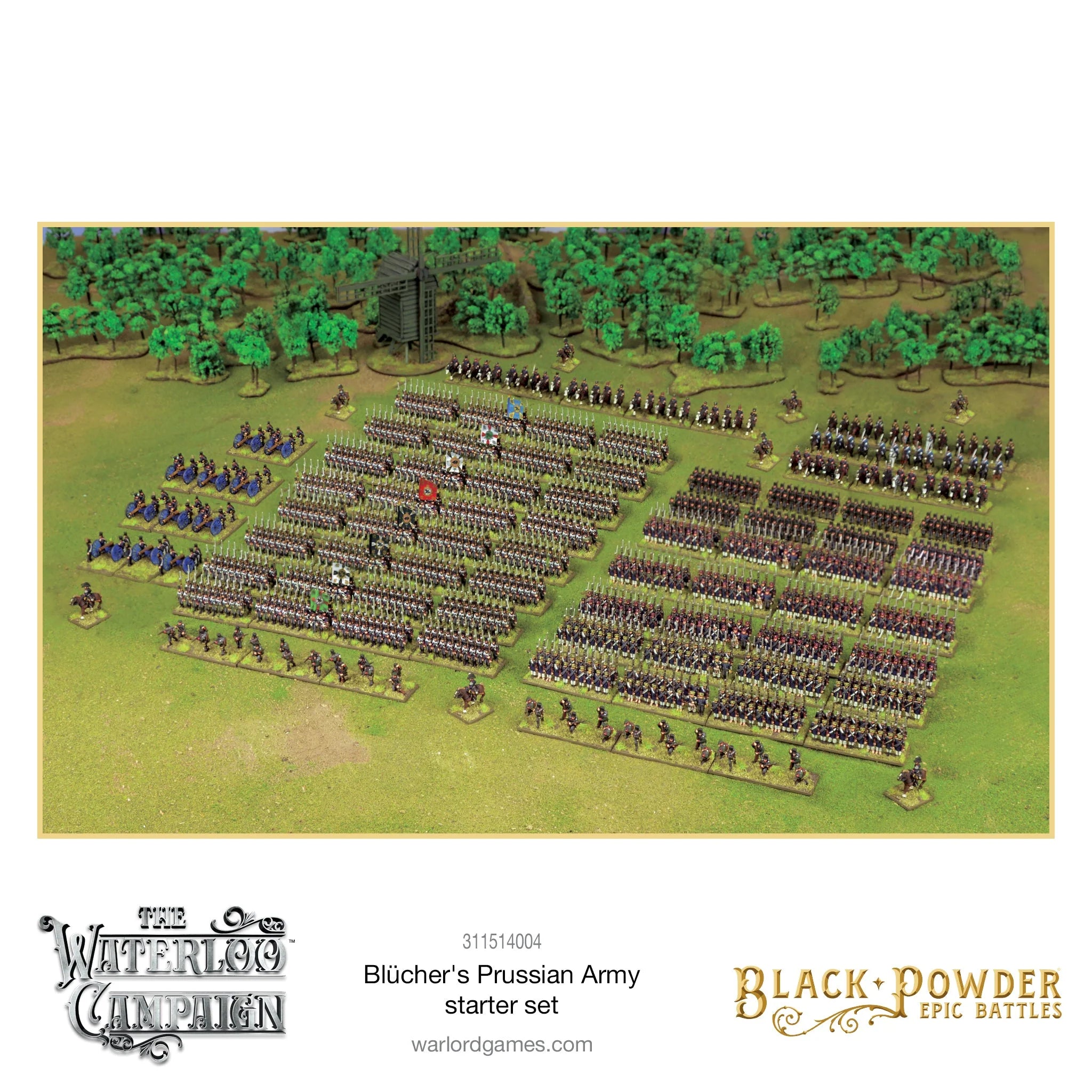 Black Powder Epic Battles - Waterloo: Blücher's Prussian Army Starter Set