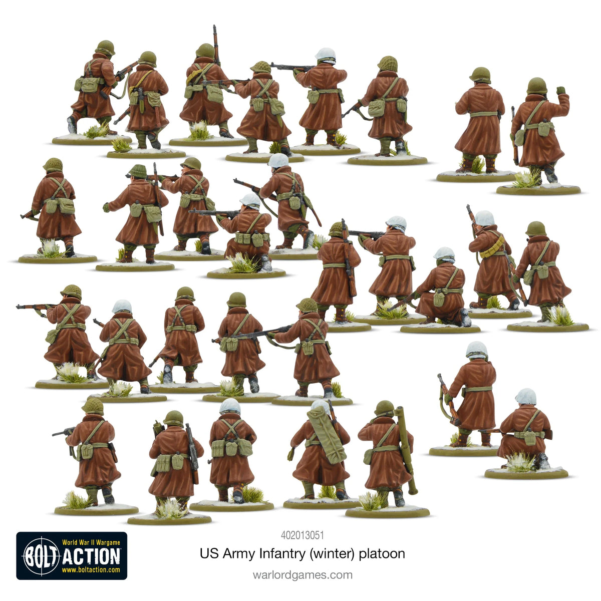 Bolt Action - US Army Infantry (Winter) Platoon