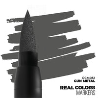 AK Interactive - Real Colors Markers - Gun Metal