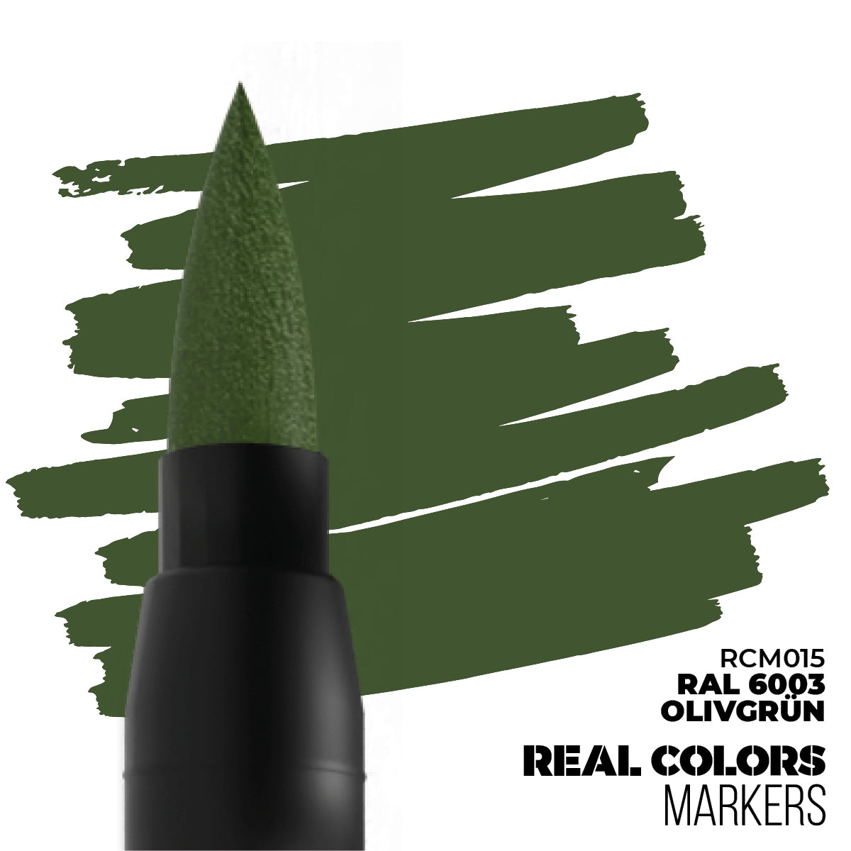 AK Interactive - Real Colors Markers - RAL 6003 Olivgrün