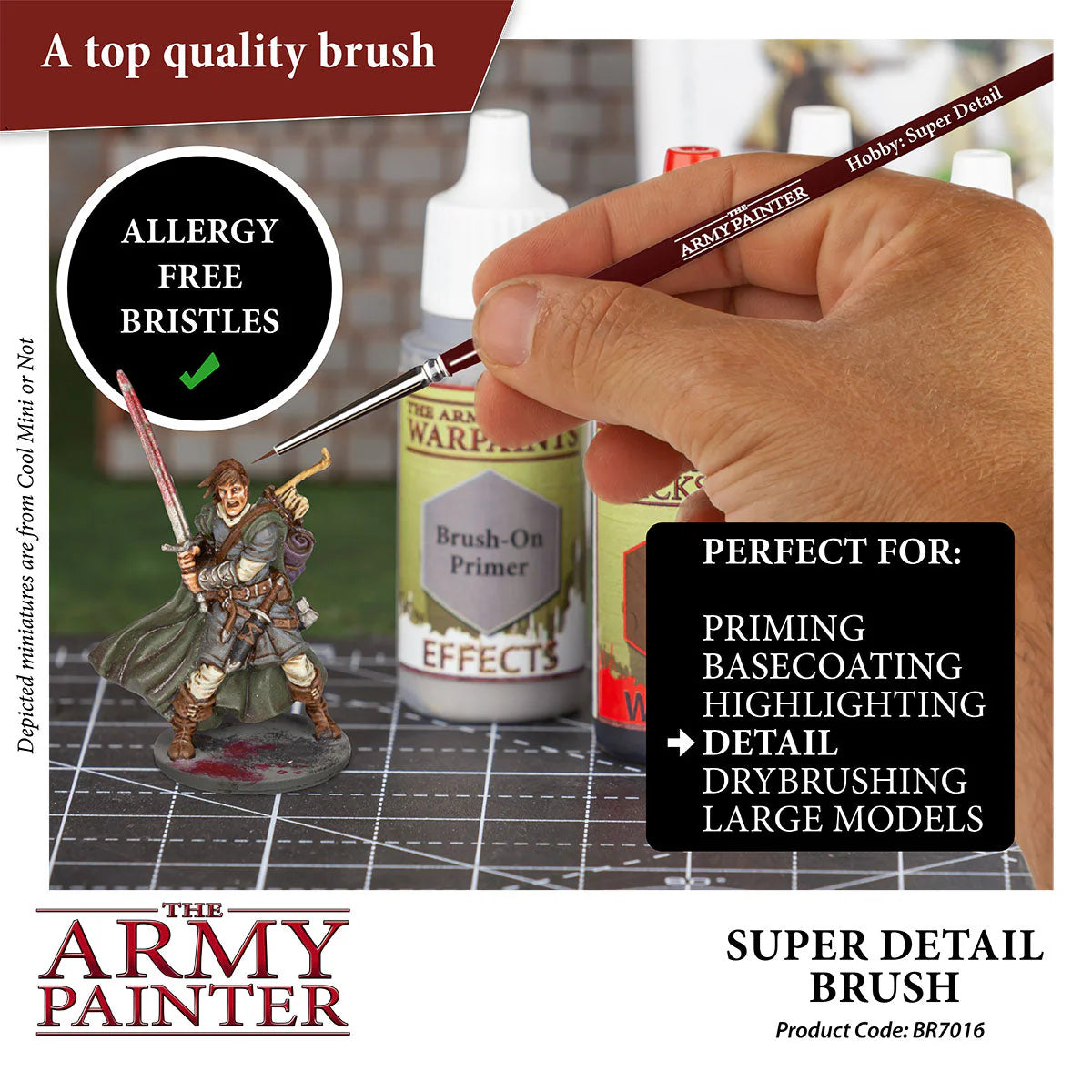 The Army Painter - Wargamer Brush - Super Detail