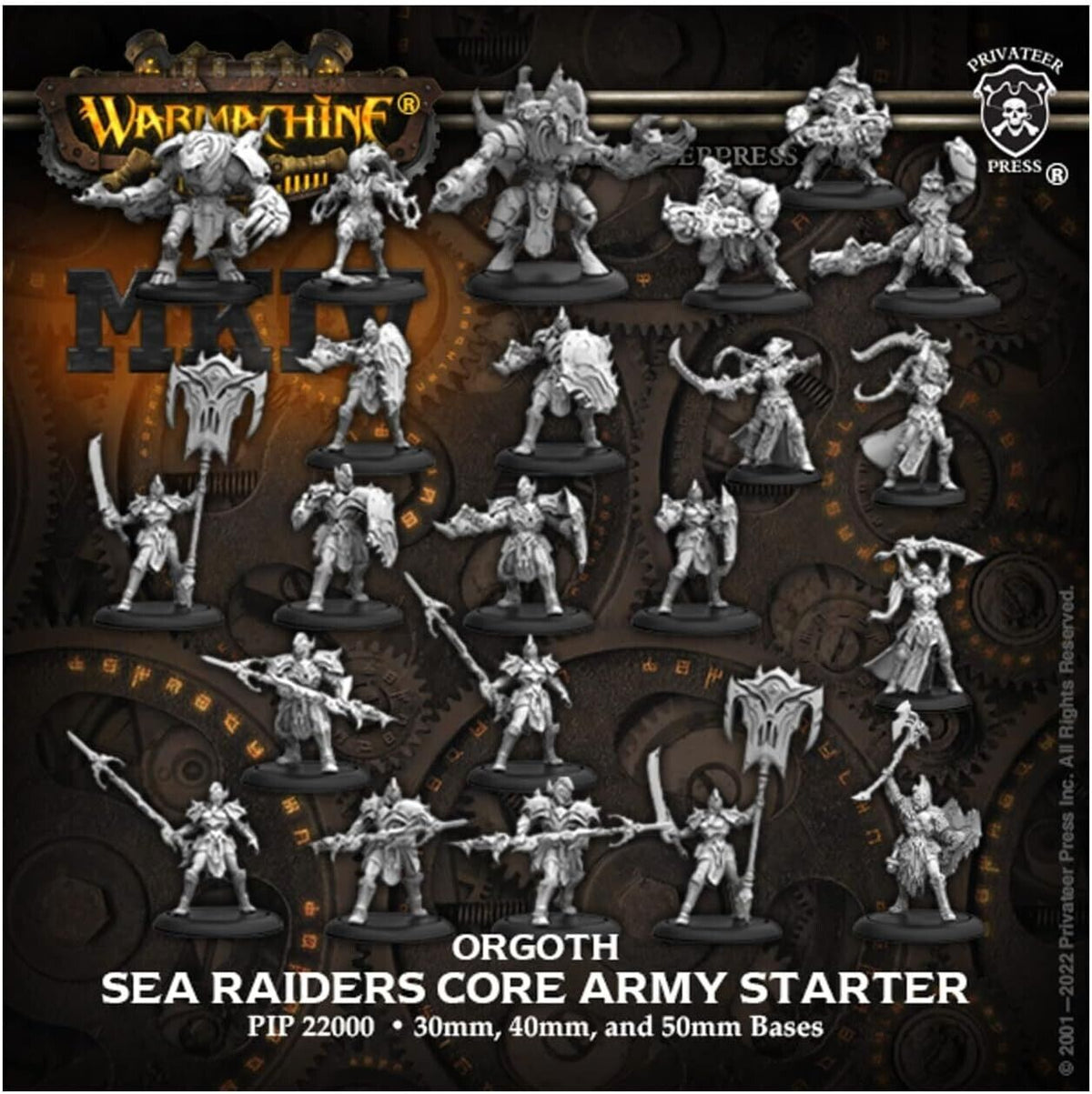 Orgoth Sea Raiders Core Army Starter w/ Magnets